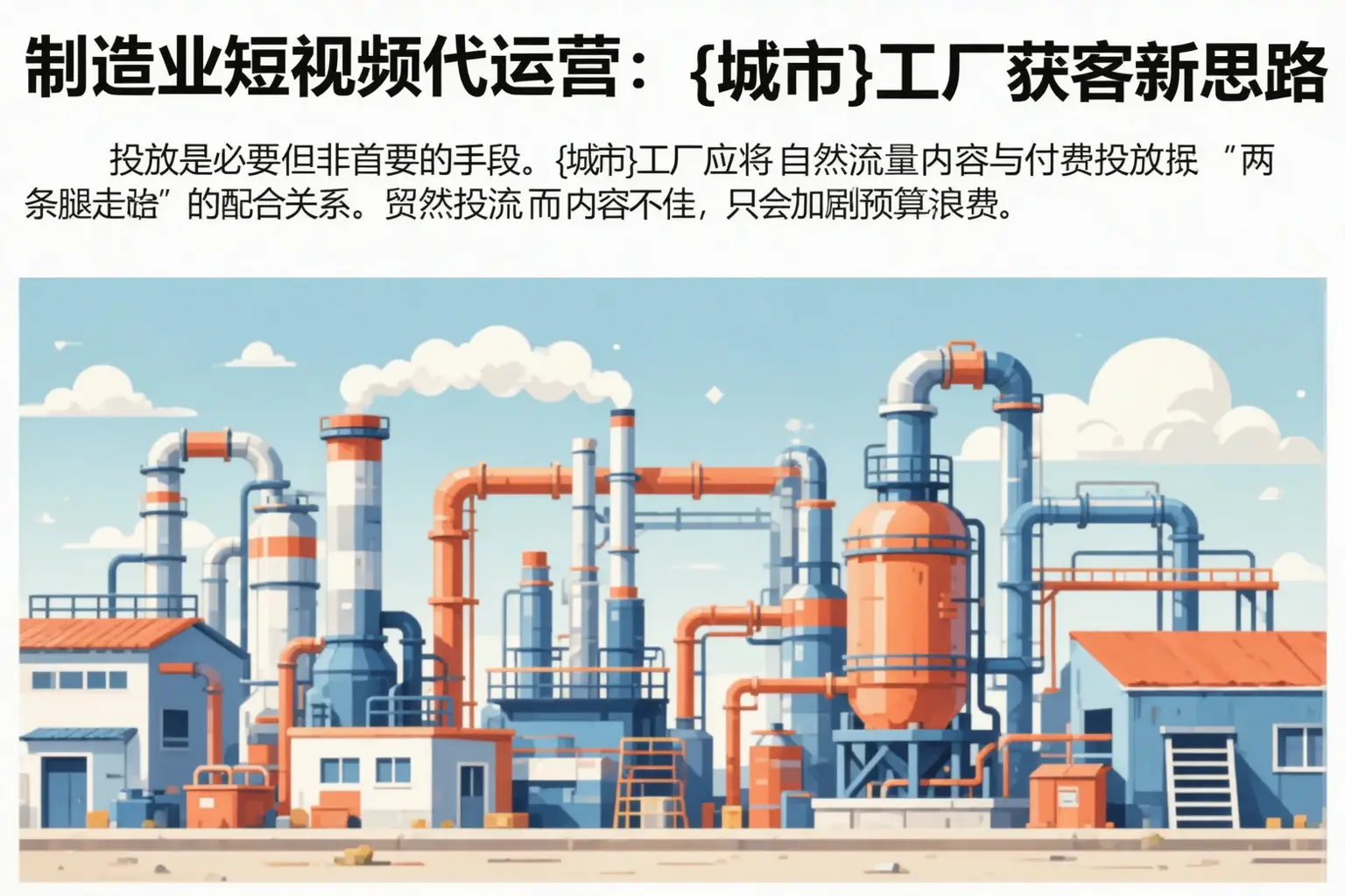 制造业短视频代运营：温州工厂获客新思路