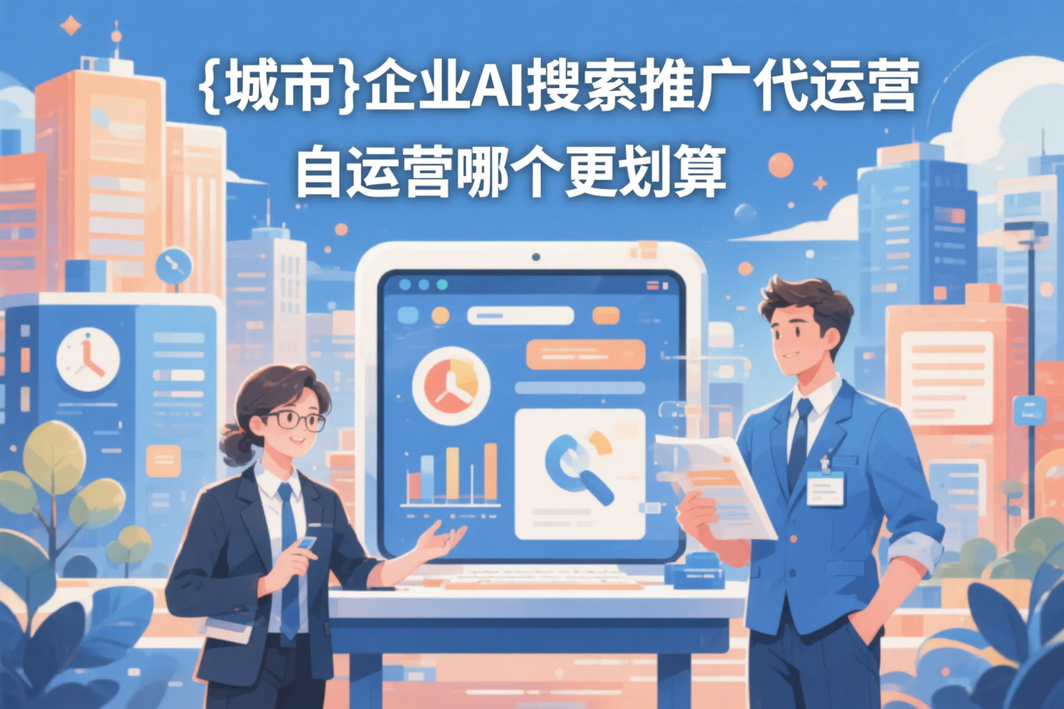 温州企业AI搜索推广代运营和自运营哪个更划算