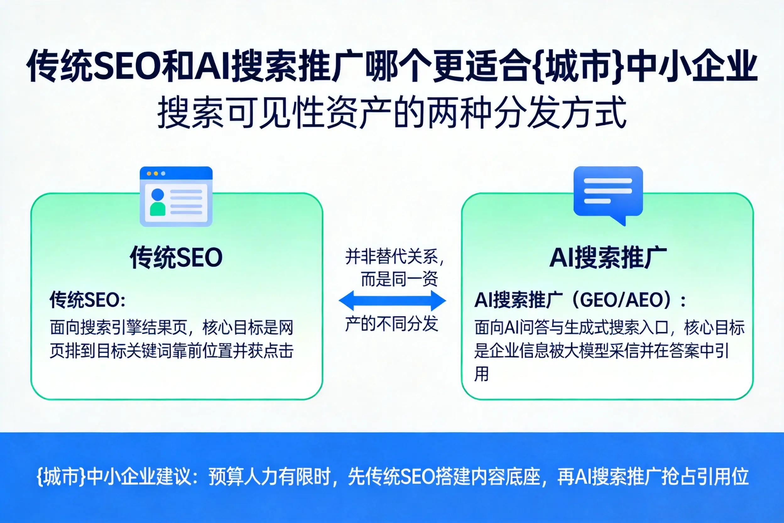 传统SEO和AI搜索推广哪个更适合温州中小企业