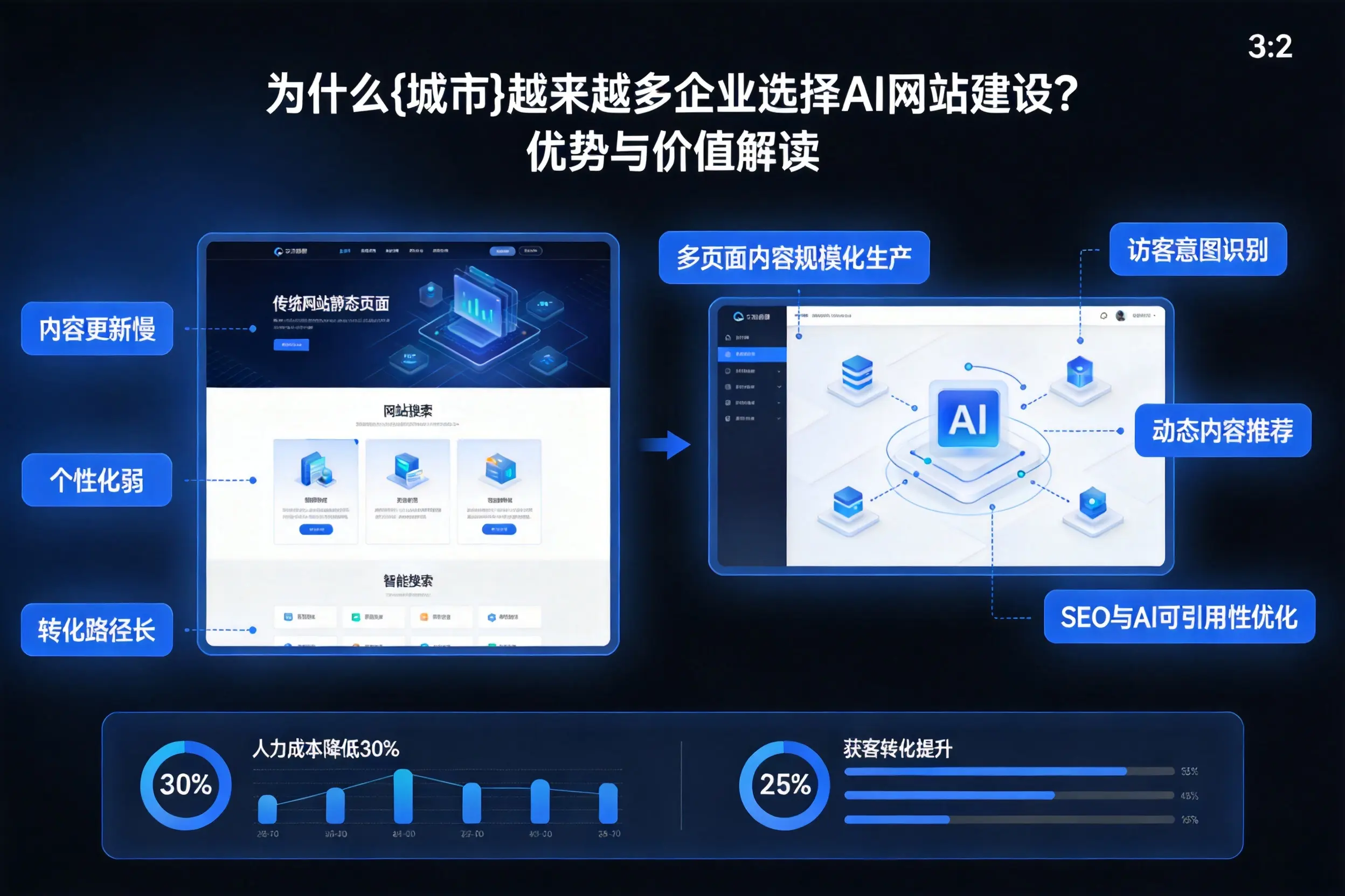 为什么温州越来越多企业选择AI网站建设?优势与价值解读