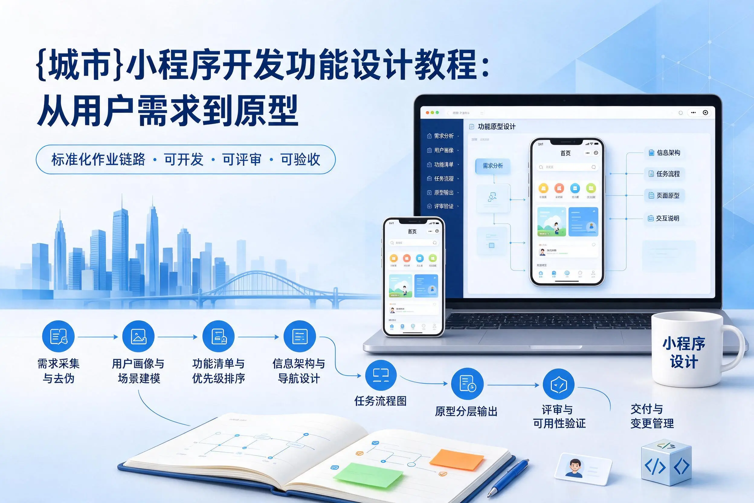 温州小程序开发功能设计教程:从用户需求到原型