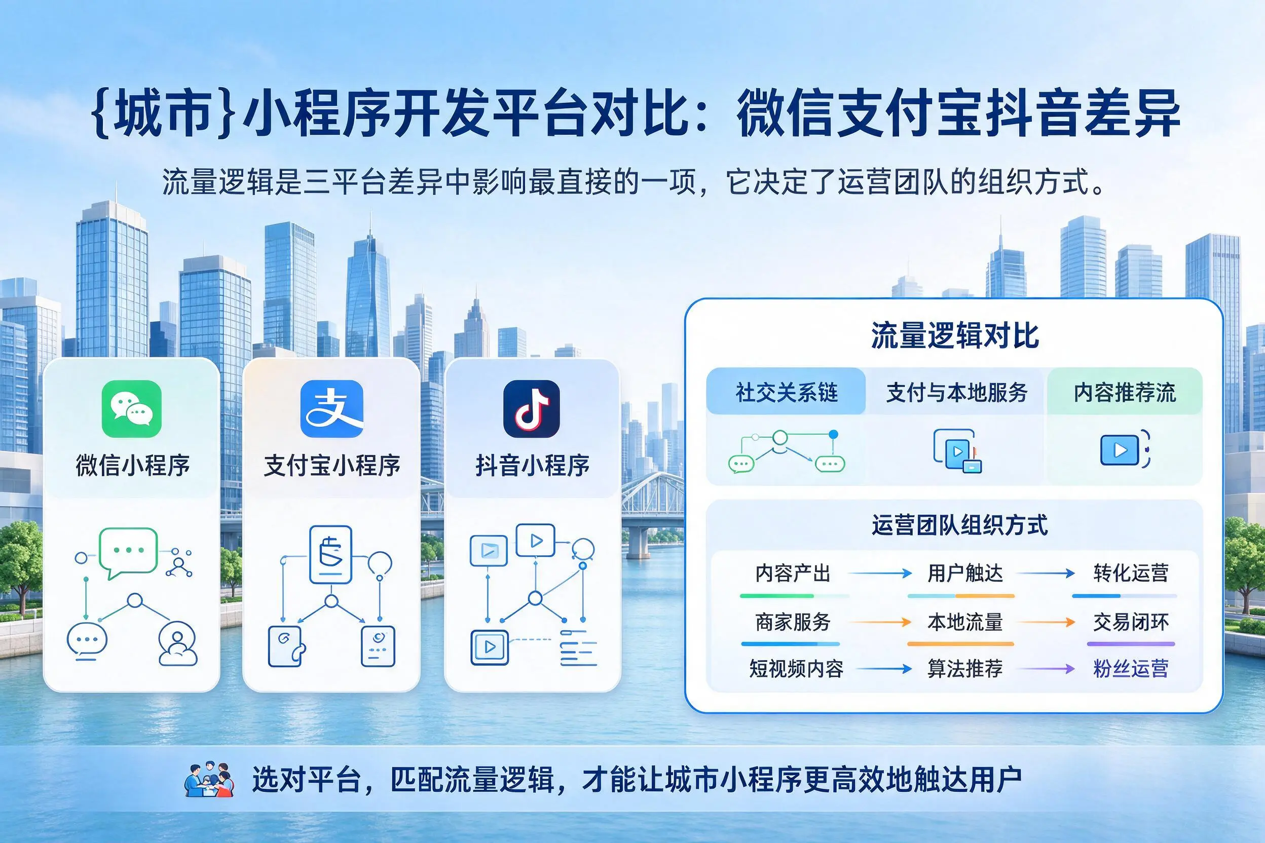 温州小程序开发平台对比:微信支付宝抖音差异