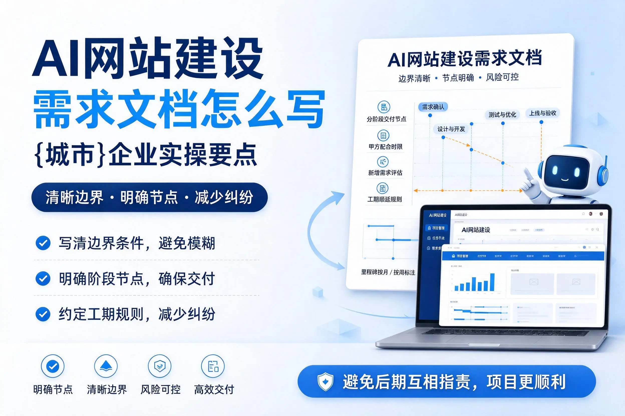 AI网站建设需求文档怎么写,温州企业实操要点